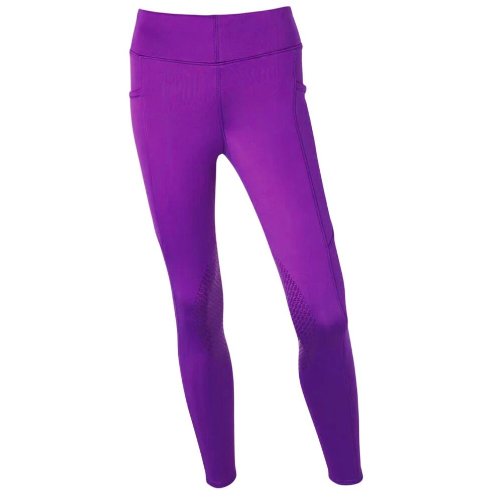 NWOT Dover Saddlery Magenta Bogart Knee-Patch Winter Breeches FITS Size XXS,